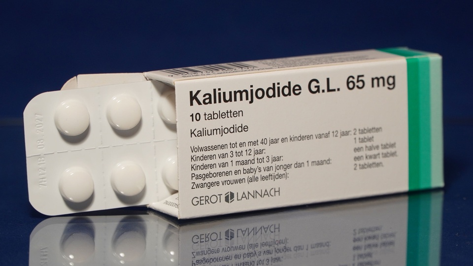 Medikamentenpackung Kaliumjodid © Shutterstock